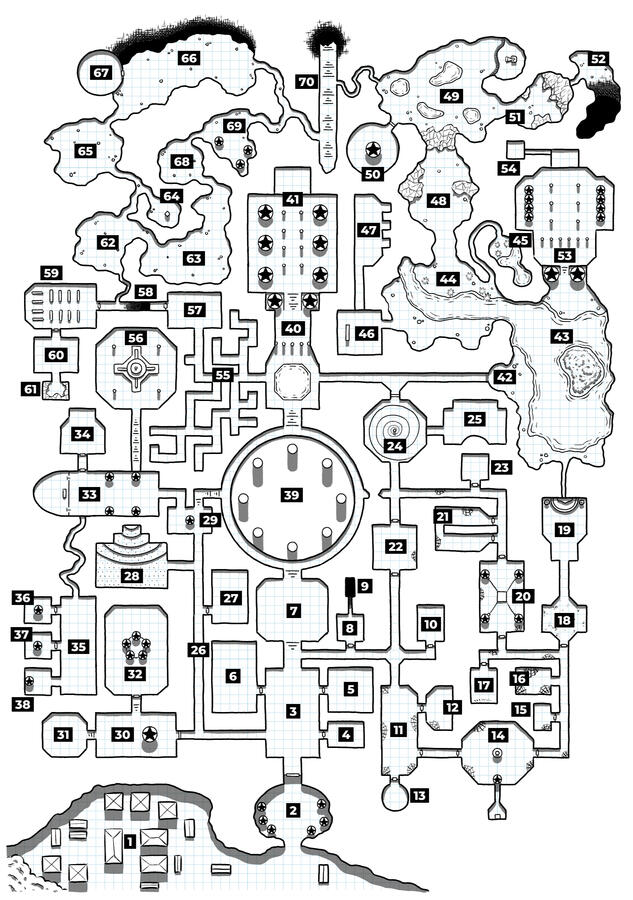 Large Dungeon Map